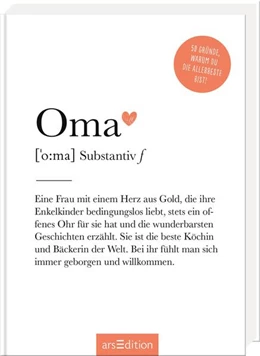 Abbildung von Oma (Substantiv, f) | 1. Auflage | 2025 | beck-shop.de