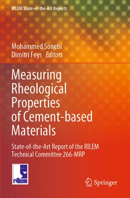 Abbildung von Sonebi / Feys | Measuring Rheological Properties of Cement-based Materials | 1. Auflage | 2024 | 39 | beck-shop.de