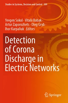 Abbildung von Sokol / Babak | Detection of Corona Discharge in Electric Networks | 1. Auflage | 2024 | beck-shop.de