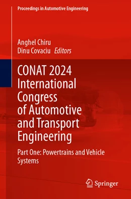 Abbildung von Chiru / Covaciu | CONAT 2024 International Congress of Automotive and Transport Engineering | 1. Auflage | 2024 | beck-shop.de