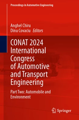 Abbildung von Chiru / Covaciu | CONAT 2024 International Congress of Automotive and Transport Engineering | 1. Auflage | 2024 | beck-shop.de