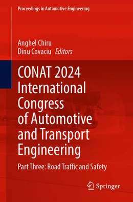 Abbildung von Chiru / Covaciu | CONAT 2024 International Congress of Automotive and Transport Engineering | 1. Auflage | 2024 | beck-shop.de