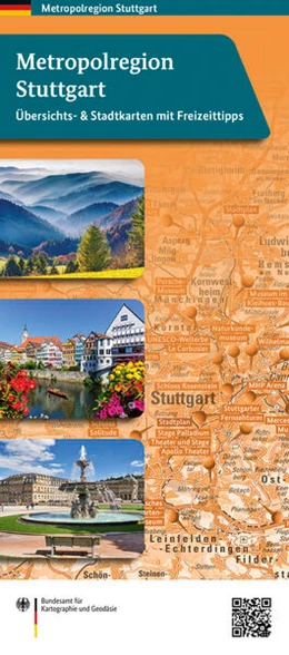 Abbildung von BKG - Bundesamt für Kartographie und Geodäsie | Metropolregion Stuttgart | 1. Auflage | 2024 | beck-shop.de