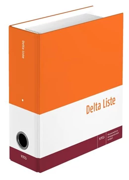 Abbildung von Delta Liste | 191. Auflage | 2024 | beck-shop.de