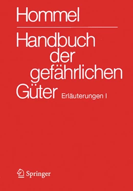 Abbildung von Holzhäuser | Handbuch der gefährlichen Güter. Erläuterungen I | 37. Auflage | 2024 | beck-shop.de