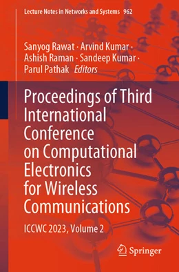 Abbildung von Rawat / Kumar | Proceedings of Third International Conference on Computational Electronics for Wireless Communications | 1. Auflage | 2024 | beck-shop.de