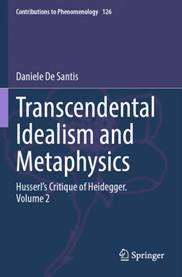 Abbildung von De Santis | Transcendental Idealism and Metaphysics | 1. Auflage | 2024 | 126 | beck-shop.de