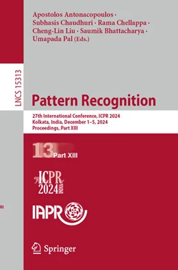 Abbildung von Antonacopoulos / Chaudhuri | Pattern Recognition | 1. Auflage | 2024 | 15313 | beck-shop.de