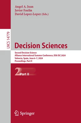 Abbildung von Juan / Faulin | Decision Sciences | 1. Auflage | 2025 | 14779 | beck-shop.de