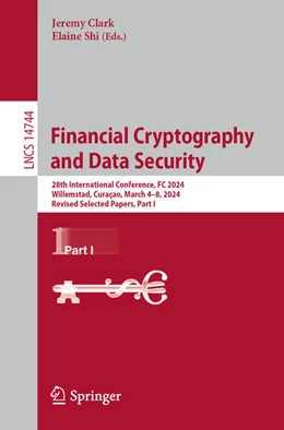 Abbildung von Clark / Shi | Financial Cryptography and Data Security | 1. Auflage | 2025 | 14744 | beck-shop.de