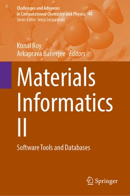 Abbildung von Roy / Banerjee | Materials Informatics II | 1. Auflage | 2025 | beck-shop.de