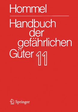 Abbildung von Holzhäuser | Handbuch der gefährlichen Güter. Band 11: Merkblätter 4136-4340 | 1. Auflage | 2024 | beck-shop.de