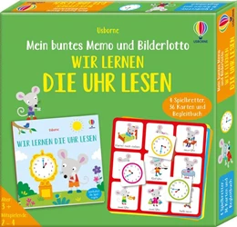 Abbildung von Mein buntes Memo und Bilderlotto: Wir lernen die Uhr lesen | 1. Auflage | 2025 | beck-shop.de