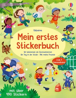 Abbildung von Mein erstes Stickerbuch: Wir bekommen ein Geschwisterchen, Ein Tag in der Schule, Alle meine Freunde | 1. Auflage | 2025 | beck-shop.de