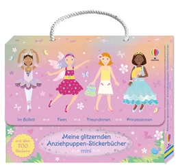 Abbildung von Meine glitzernden Anziehpuppen-Stickerbücher mini: Im Ballett, Feen, Freundinnen und Prinzessinnen | 1. Auflage | 2025 | beck-shop.de