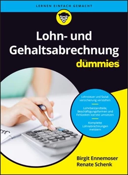 Abbildung von Ennemoser / Schenk | Lohn- und Gehaltsabrechnung für Dummies | 1. Auflage | 2025 | beck-shop.de