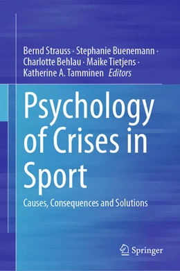 Abbildung von Strauss / Buenemann | Psychology of Crises in Sport | 1. Auflage | 2024 | beck-shop.de