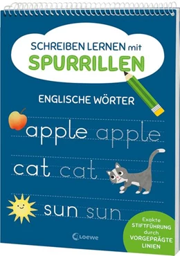 Abbildung von Schreiben lernen mit Spurrillen - Englische Wörter | 1. Auflage | 2025 | beck-shop.de
