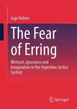 Abbildung von Rohrer | The Fear of Erring | 1. Auflage | 2024 | beck-shop.de