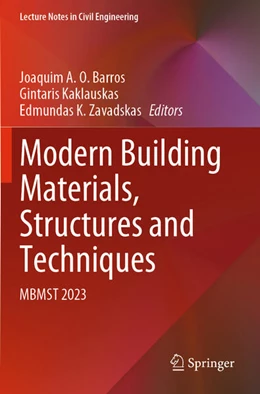 Abbildung von Barros / Zavadskas | Modern Building Materials, Structures and Techniques | 1. Auflage | 2024 | beck-shop.de