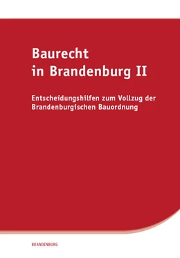 Abbildung von Baurecht in Brandenburg II | 1. Auflage | 2025 | beck-shop.de