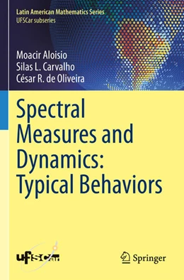 Abbildung von Aloisio / Carvalho | Spectral Measures and Dynamics: Typical Behaviors | 1. Auflage | 2024 | beck-shop.de