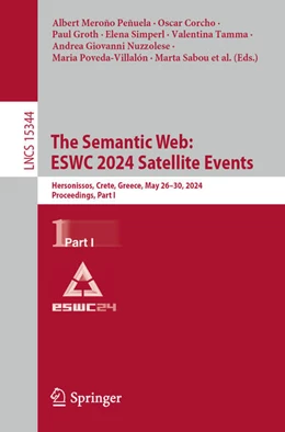 Abbildung von Meroño Peñuela / Corcho | The Semantic Web: ESWC 2024 Satellite Events | 1. Auflage | 2025 | 15344 | beck-shop.de