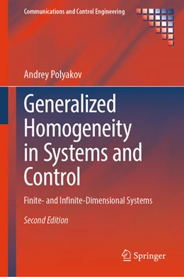 Abbildung von Polyakov | Generalized Homogeneity in Systems and Control | 2. Auflage | 2025 | beck-shop.de