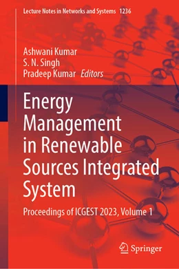 Abbildung von Kumar / Singh | Energy Management in Renewable Sources Integrated System | 1. Auflage | 2025 | beck-shop.de