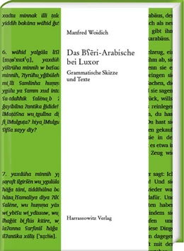 Abbildung von Woidich | Das B¿¿ri-Arabische bei Luxor | 1. Auflage | 2025 | beck-shop.de