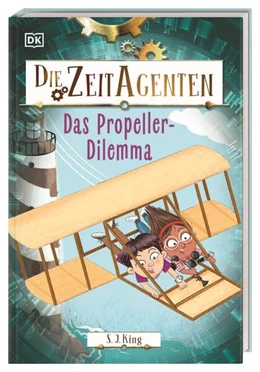 Abbildung von King / DK Verlag - Kids | Die Zeit-Agenten 1. Das Propeller-Dilemma | 1. Auflage | 2025 | beck-shop.de