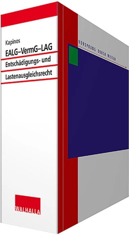 Abbildung von Kapinos | EALG - VermG - LAG • mit Aktualisierungsservice | 1. Auflage | 2021 | beck-shop.de