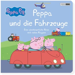 Abbildung von Panini | Peppa Pig: Peppa und die Fahrzeuge - Eine abenteuerliche Reise mit vielen Klappen | 1. Auflage | 2025 | beck-shop.de