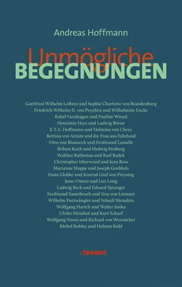 Abbildung von Hoffmann | Unmögliche Begegnungen | 1. Auflage | 2025 | beck-shop.de