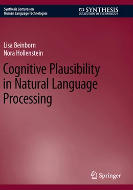 Abbildung von Hollenstein / Beinborn | Cognitive Plausibility in Natural Language Processing | 1. Auflage | 2024 | beck-shop.de