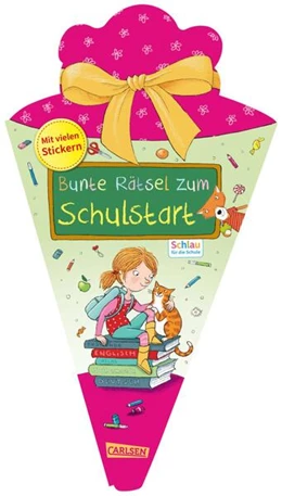 Abbildung von Mildner | Schlau für die Schule: Bunte Rätsel zum Schulstart (Schultüte 2025 rosa) | 1. Auflage | 2025 | beck-shop.de