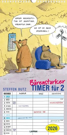 Abbildung von Butz | Bärenstarker Planer für zwei 2026 | 1. Auflage | 2025 | beck-shop.de