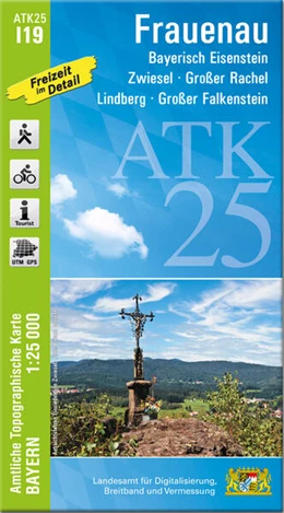 Abbildung von Landesamt für Digitalisierung | ATK25-I19 Frauenau (Amtliche Topographische Karte 1:25000) | 1. Auflage | 2024 | beck-shop.de