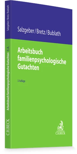 Abbildung von Salzgeber / Bretz | Arbeitsbuch familienpsychologische Gutachten | 3. Auflage | 2026 | beck-shop.de