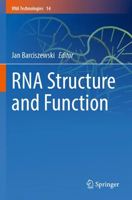 Abbildung von Barciszewski | RNA Structure and Function | 1. Auflage | 2024 | beck-shop.de