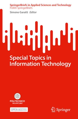 Abbildung von Garatti | Special Topics in Information Technology | 1. Auflage | 2025 | beck-shop.de