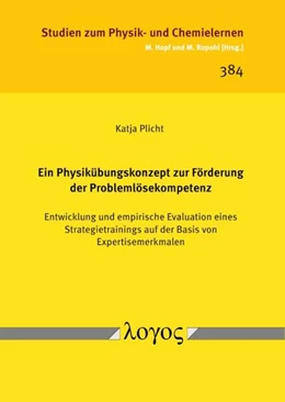 Abbildung von Plicht | Ein Physikübungskonzept zur Förderung der Problemlösekompetenz | 1. Auflage | 2024 | 384 | beck-shop.de