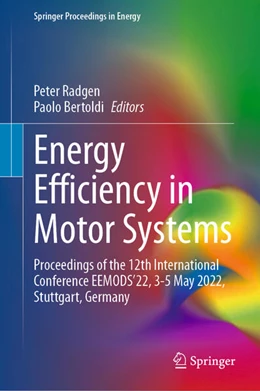 Abbildung von Radgen / Bertoldi | Energy Efficiency in Motor Systems | 1. Auflage | 2024 | beck-shop.de