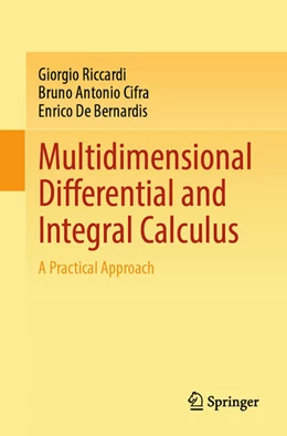 Abbildung von Riccardi / Cifra | Multidimensional Differential and Integral Calculus | 1. Auflage | 2024 | beck-shop.de