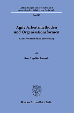 Abbildung von Fronzek | Agile Arbeitsmethoden und Organisationsformen | 1. Auflage | 2024 | beck-shop.de