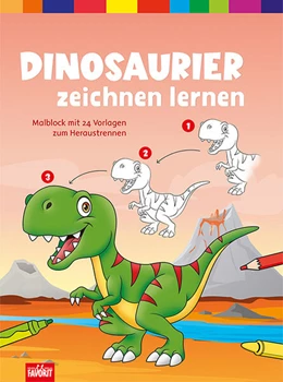 Abbildung von Dinosaurier zeichnen lernen | 1. Auflage | 2025 | beck-shop.de