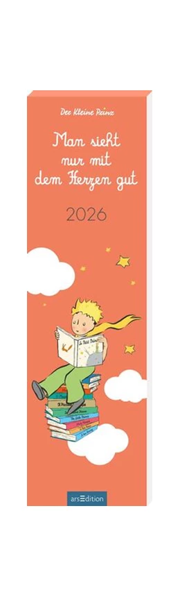 Abbildung von Lesezeichenkalender Der Kleine Prinz. Man sieht nur mit dem Herzen gut 2026 | 1. Auflage | 2025 | beck-shop.de