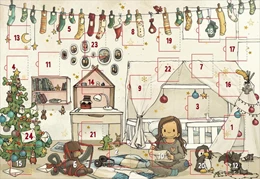 Abbildung von Maffay / Balsmeyer | Adventskalender - Weihnachten mit Anouk | Wandkalender | 1. Auflage | 2025 | beck-shop.de