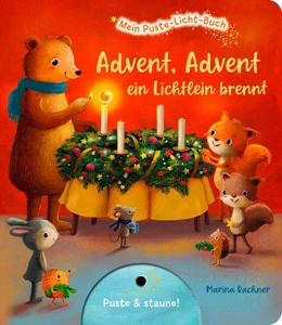 Abbildung von Tress | Mein Puste-Licht-Buch: Advent, Advent, ein Lichtlein brennt | 1. Auflage | 2025 | beck-shop.de