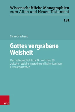 Abbildung von Schanz | Gottes vergrabene Weisheit | 1. Auflage | 2025 | beck-shop.de